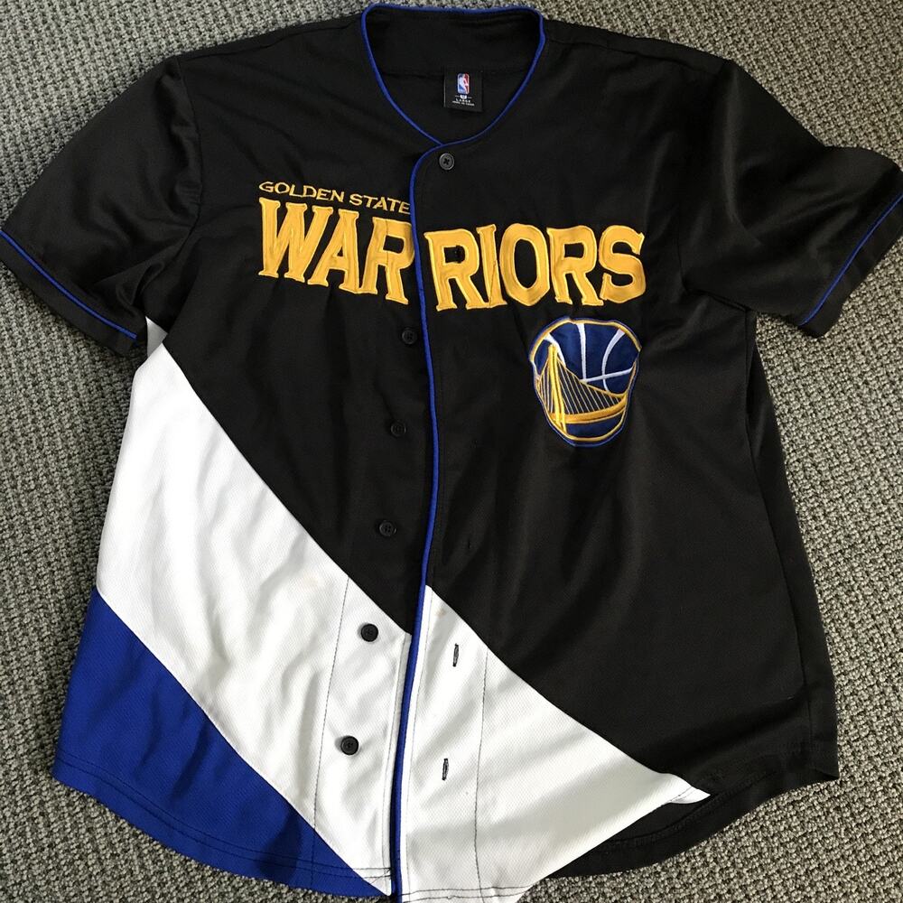 Golden State Warriors NBA Adult Large Jersey‎ (Baseball)